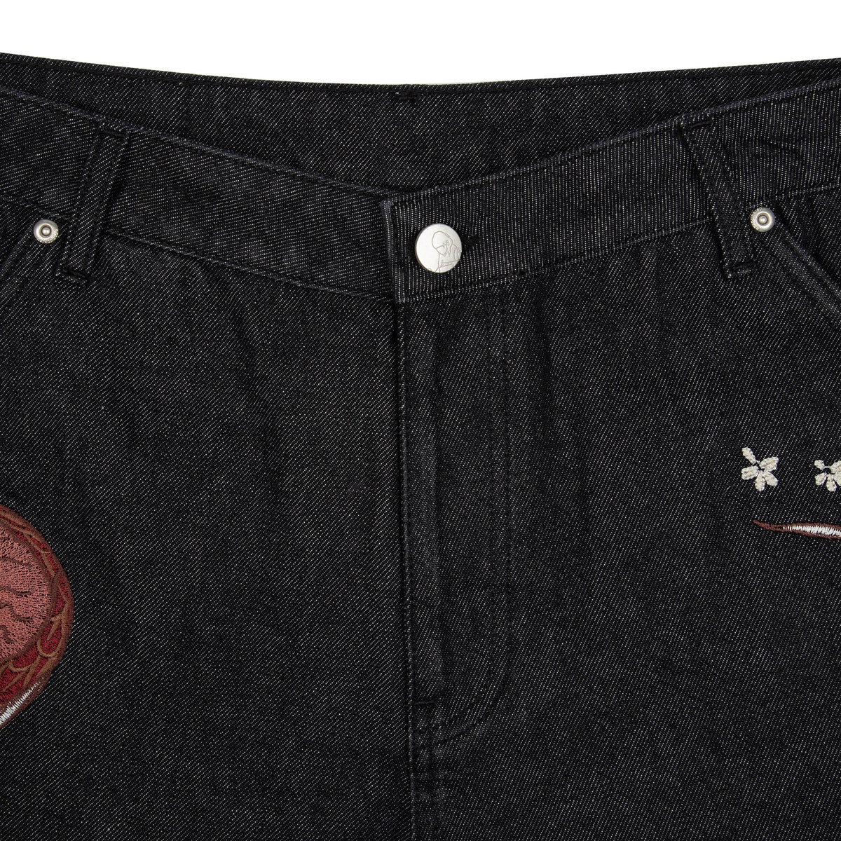 Derschutze "yakuza" raw Denim black